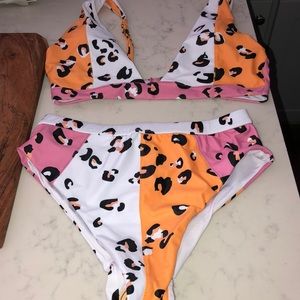 Leopard bathing suit